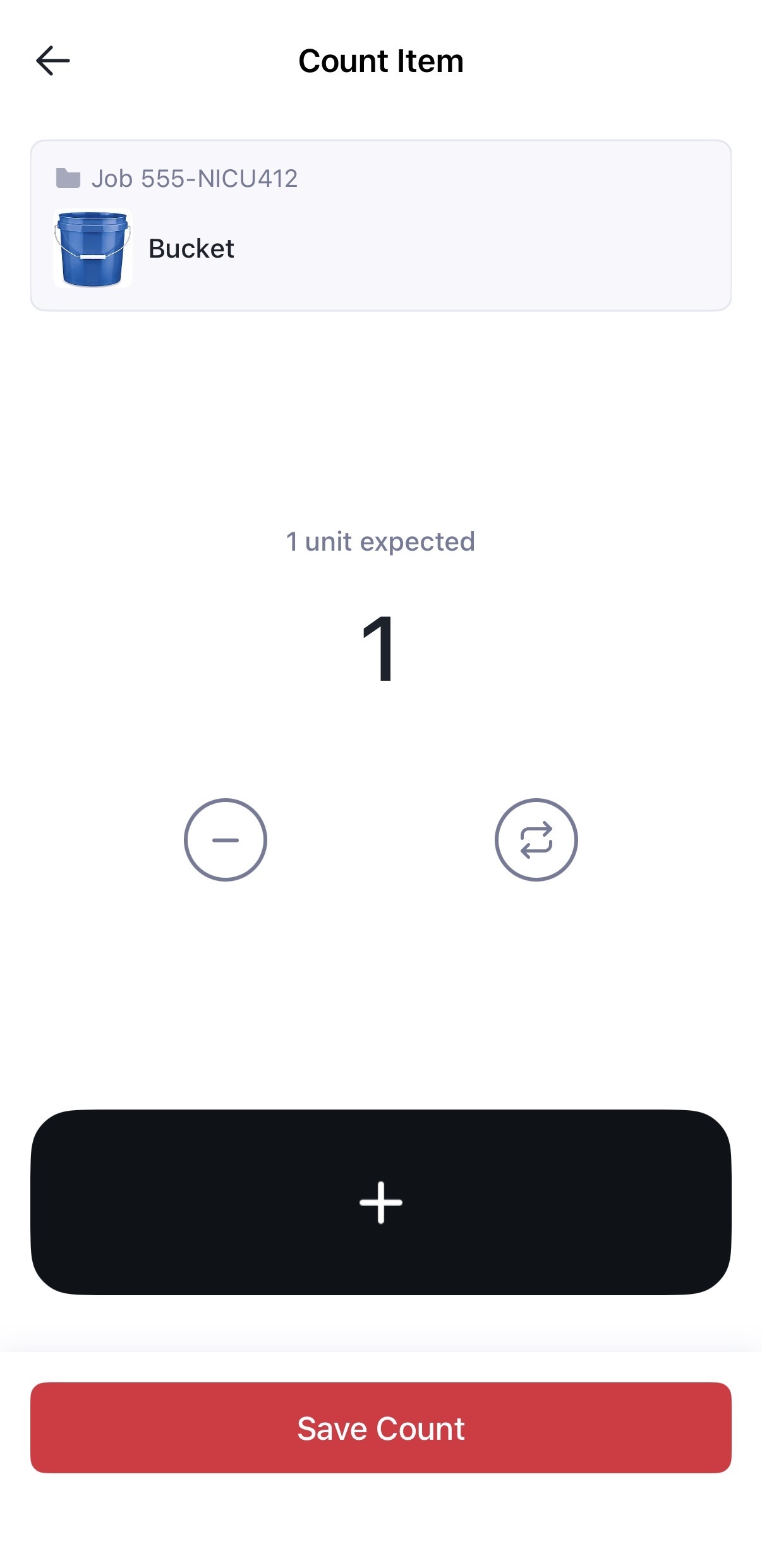 Assigning and starting a count on mobile