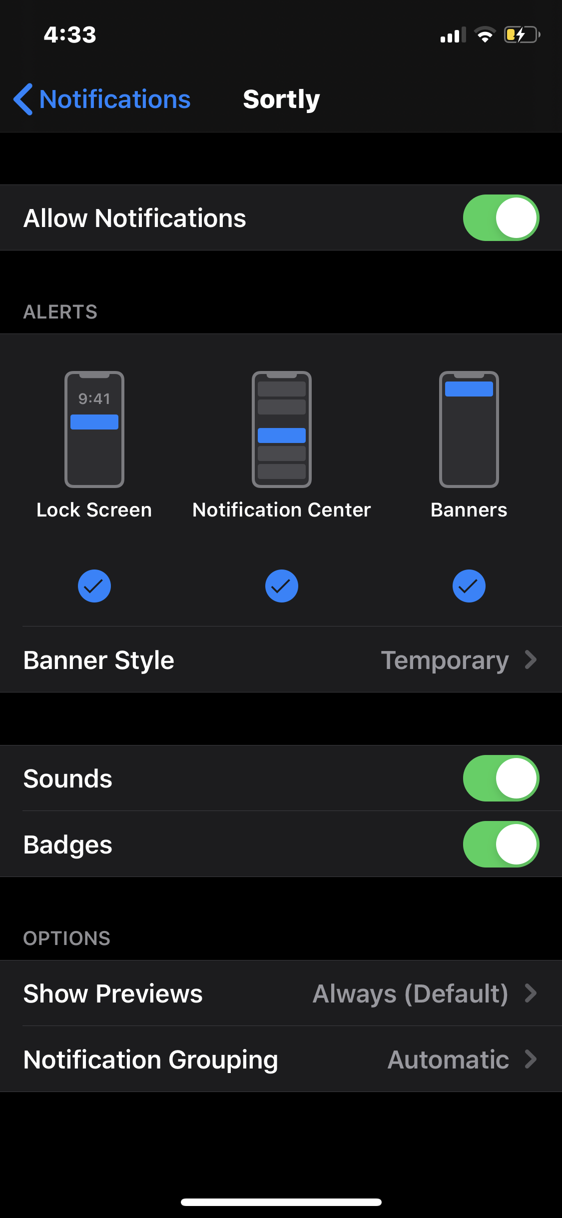Enabling push notifications, step 2